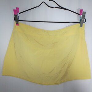 Lands' End Yellow Tennis‎ Skort
